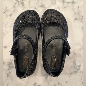 Mini Melissa black Campana Mary Jane Shoe toddler size 9